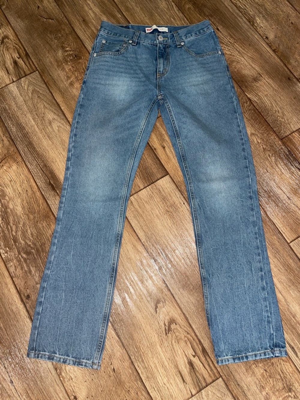 Levi's Men's Light Blue Straight Jeans 28x28